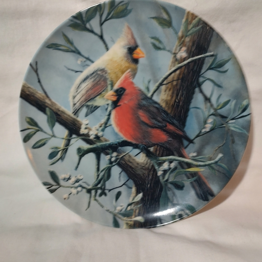 Cardinal Collector Plate - Picture 4 of 4